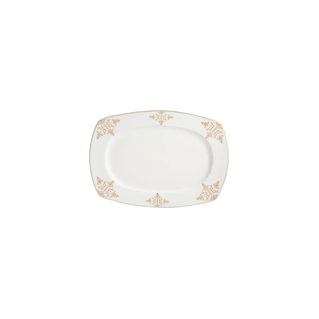 Service de table Karaca Melina pour 12 personnes, 60 pièces, couleur crème subtile