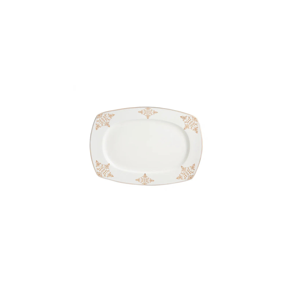 Service de table Karaca Melina pour 12 personnes, 60 pièces, couleur crème subtile