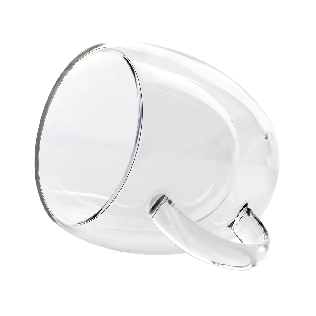 Tasses Karaca à double paroi en verre borosilicate avec anse pour 2 personnes, 150 ml