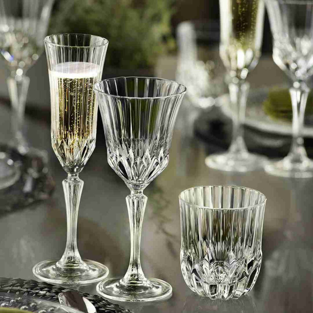 RCR Adagio Set de 6 flûtes à champagne 180 ml