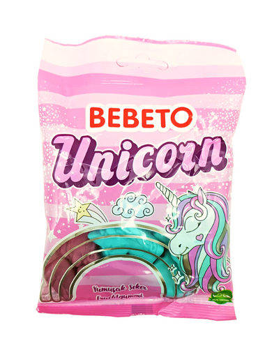 Bebeto Unicorn Bonbon Gélifié Halal 80g