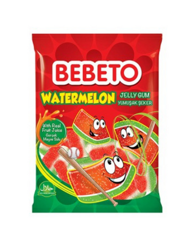 Bebeto Water Melon Bonbon Gélifié Halal 80g