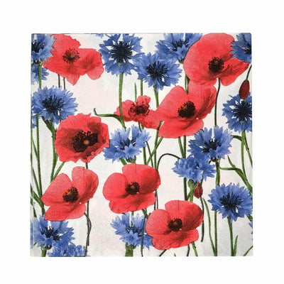 Karaca Home Serviettes en Papier Poppy Pack de 20 33x33 cm