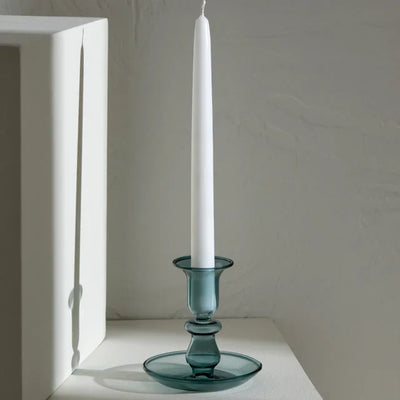 Karaca Home Porte-Bougie en Verre Alyce Vert 10x10 cm