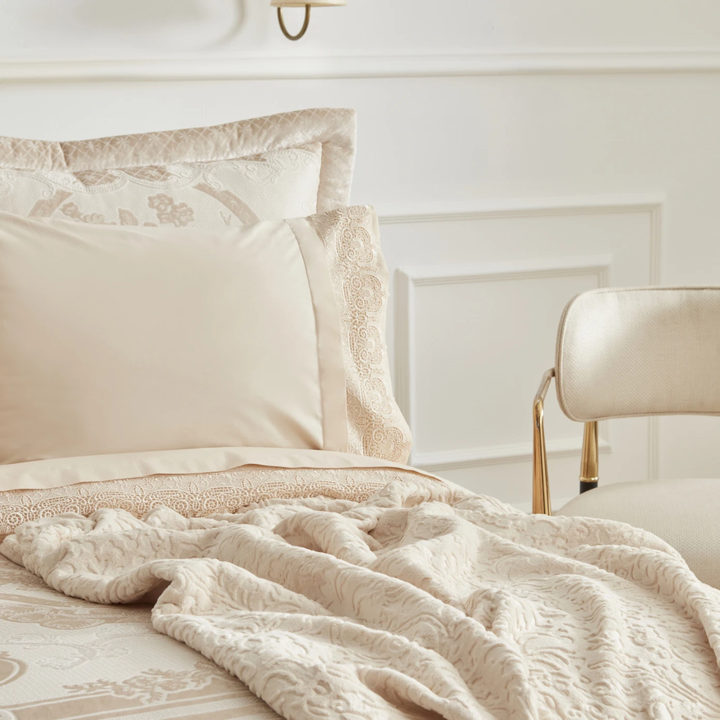 Karaca Home Valeria Queen, Ensemble de Dot 8 Pièces, Or