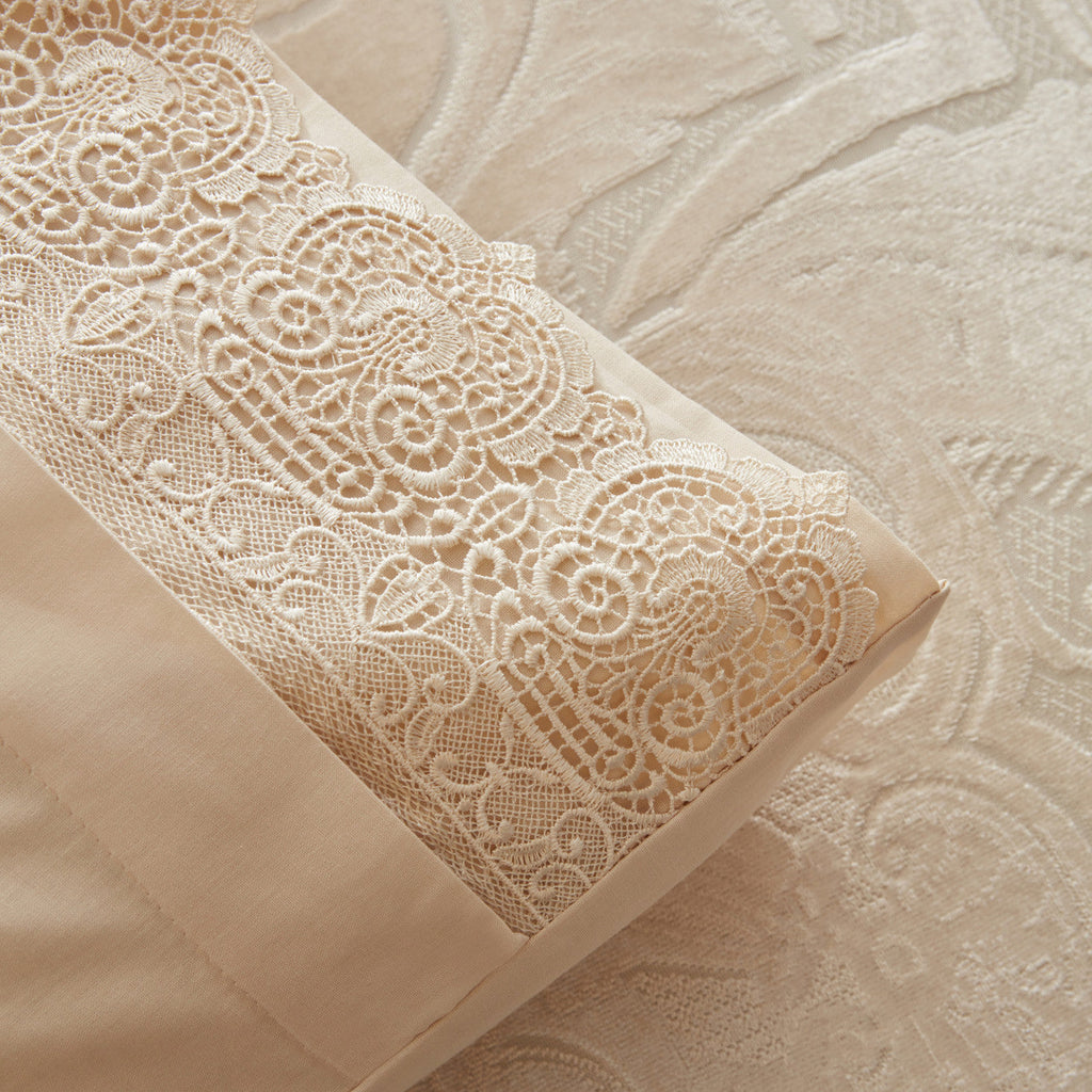 Karaca Home Valeria Queen, Ensemble de Dot 8 Pièces, Or