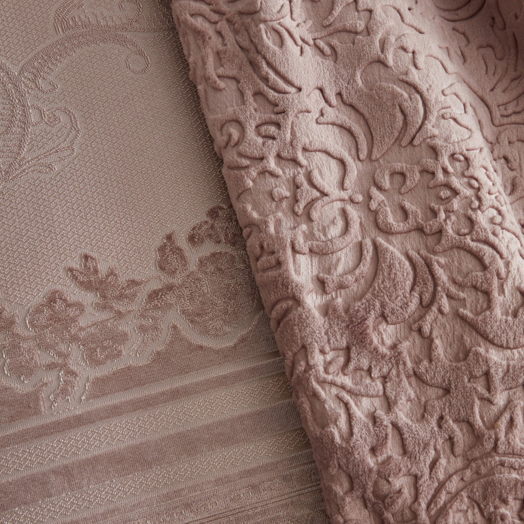 Karaca Home Valeria Queen Coffret de Mariage 8 Pièces Rose Poudré
