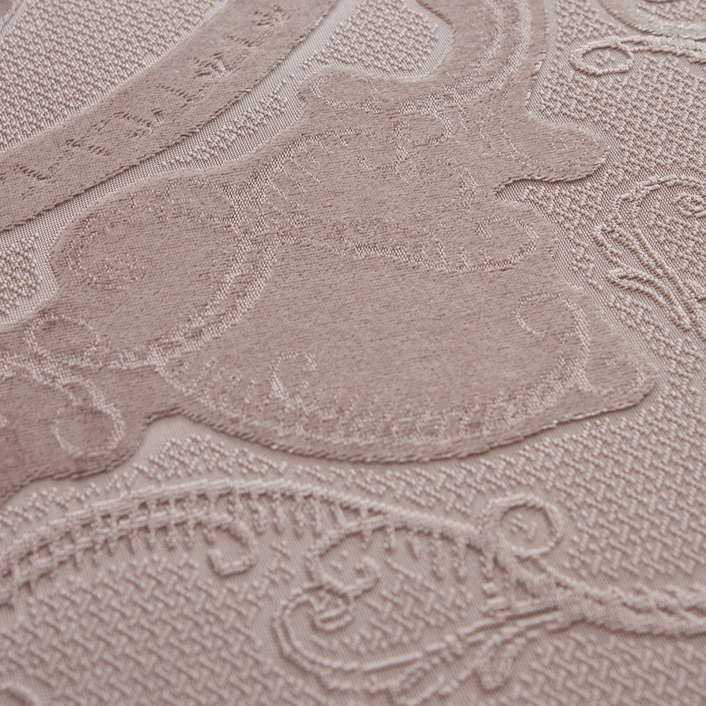 Karaca Home Valeria Queen Coffret de Mariage 8 Pièces Rose Poudré