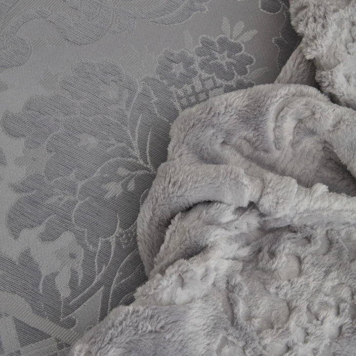 Karaca Home Tuğba 8 Pièces Ensemble de Linge de Lit Private Silver