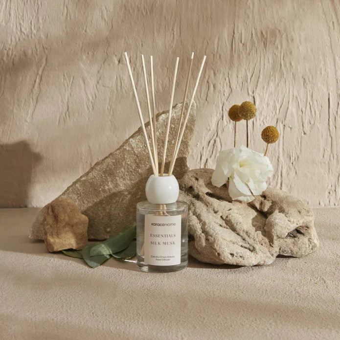 Karaca Home Essentials Silk Musk Parfum d'intérieur avec bâtonnets 100 ml
