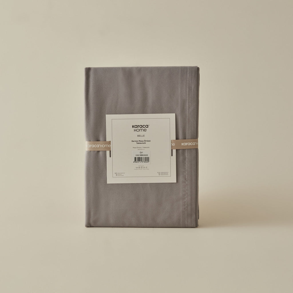 Karaca Home Belle Nappe Antitache Grise 140x200 cm