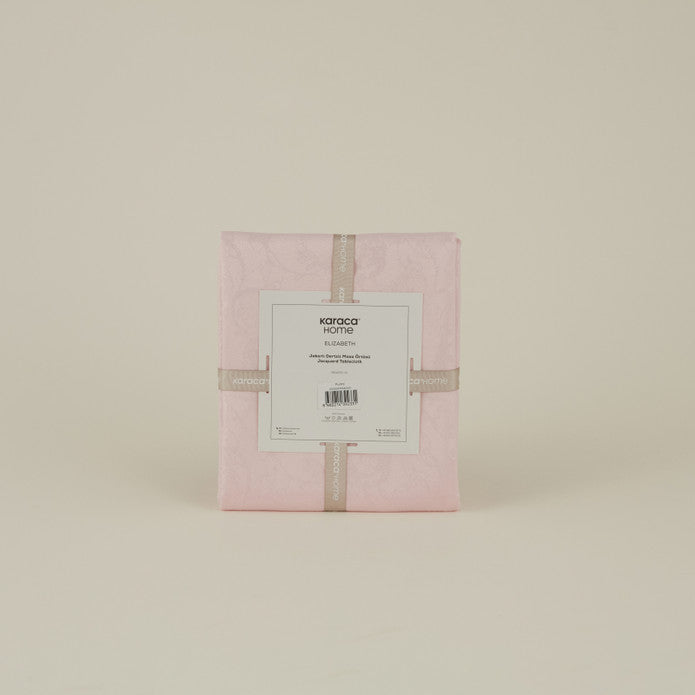 Karaca Home Elizabeth Nappe Rose Poudré, 140 x 200 cm