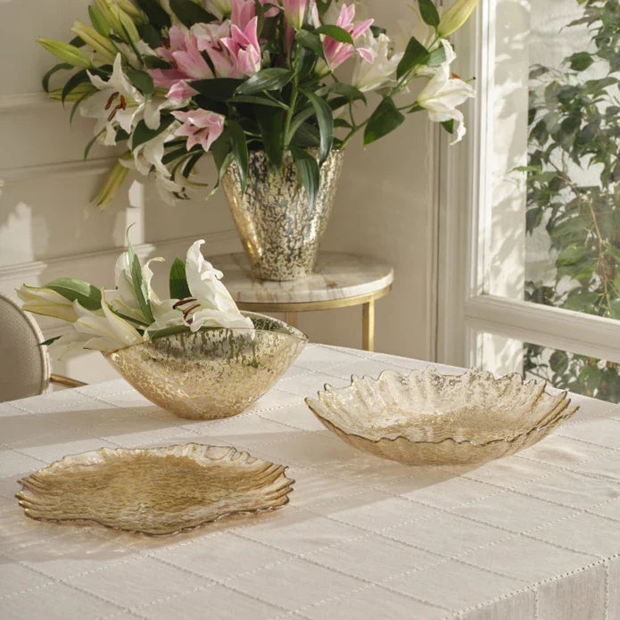 Vase Karaca Home Jolie Or 23X13,5X23 cm