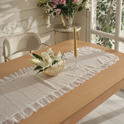 Chemin de table Karaca Home Lalisa 45X150 cm Beige
