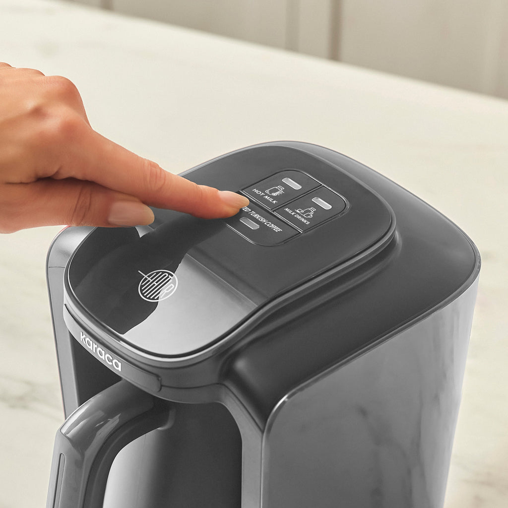 Machine à café turc Karaca Hatır Neo avec lait – Space Grey