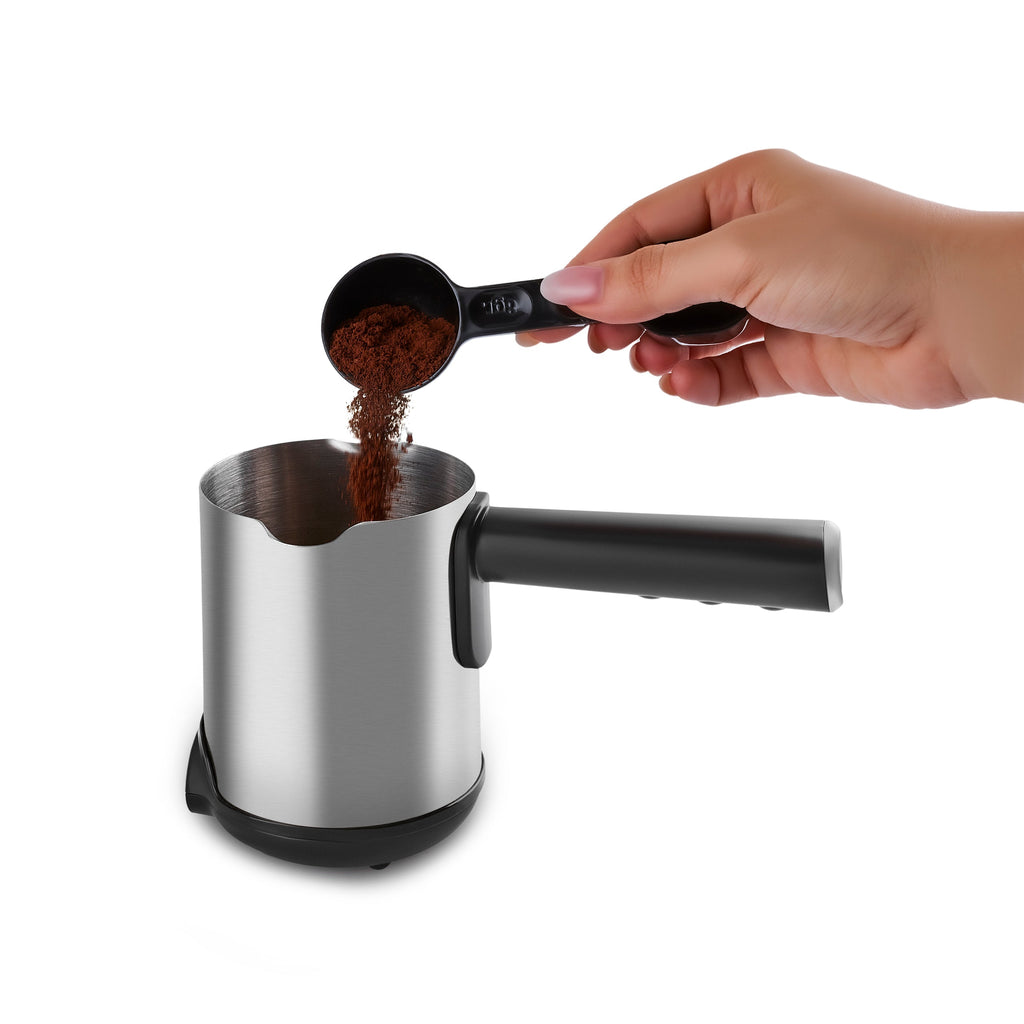 Karaca Hatır Perfetto Machine à Espresso et Café Turc INOX