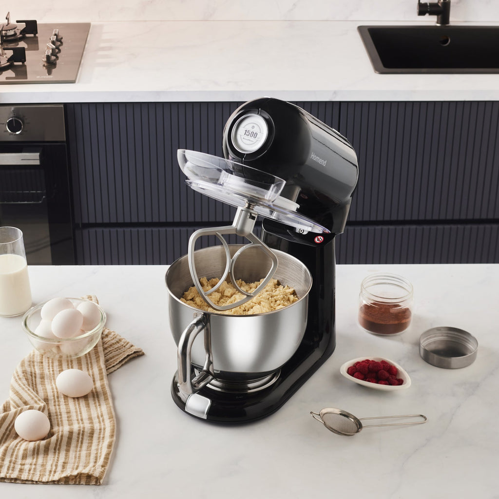 Homend Vintage Profashion 3027H, Chef de Cuisine, Noir, 1500W, 5.5L