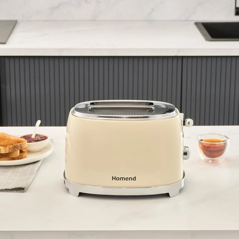 Grille-Pain Homend Vintage Breadfast 1527H – Crème