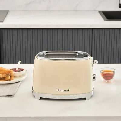 Grille-Pain Homend Vintage Breadfast 1527H – Crème