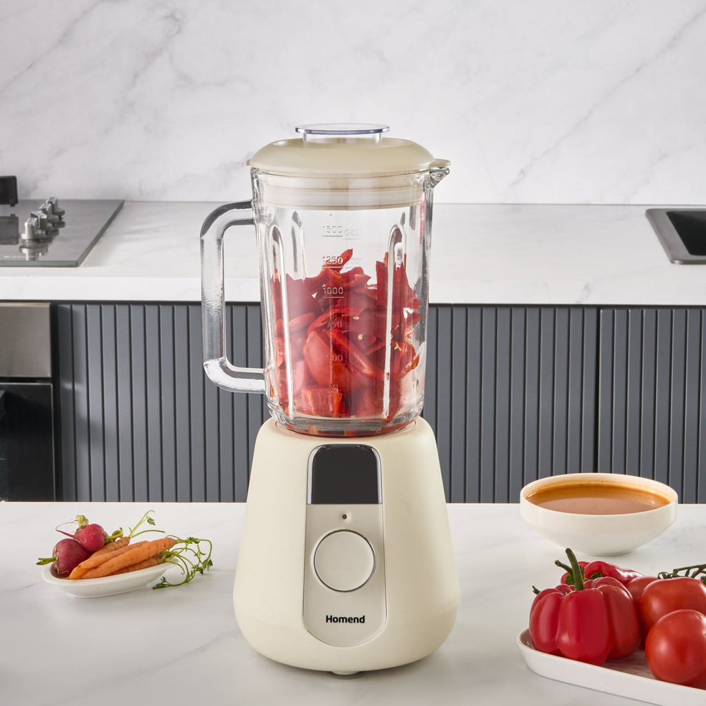 Homend Vintage Blendsetter 4927H, Mixeur, Crème, 1000W