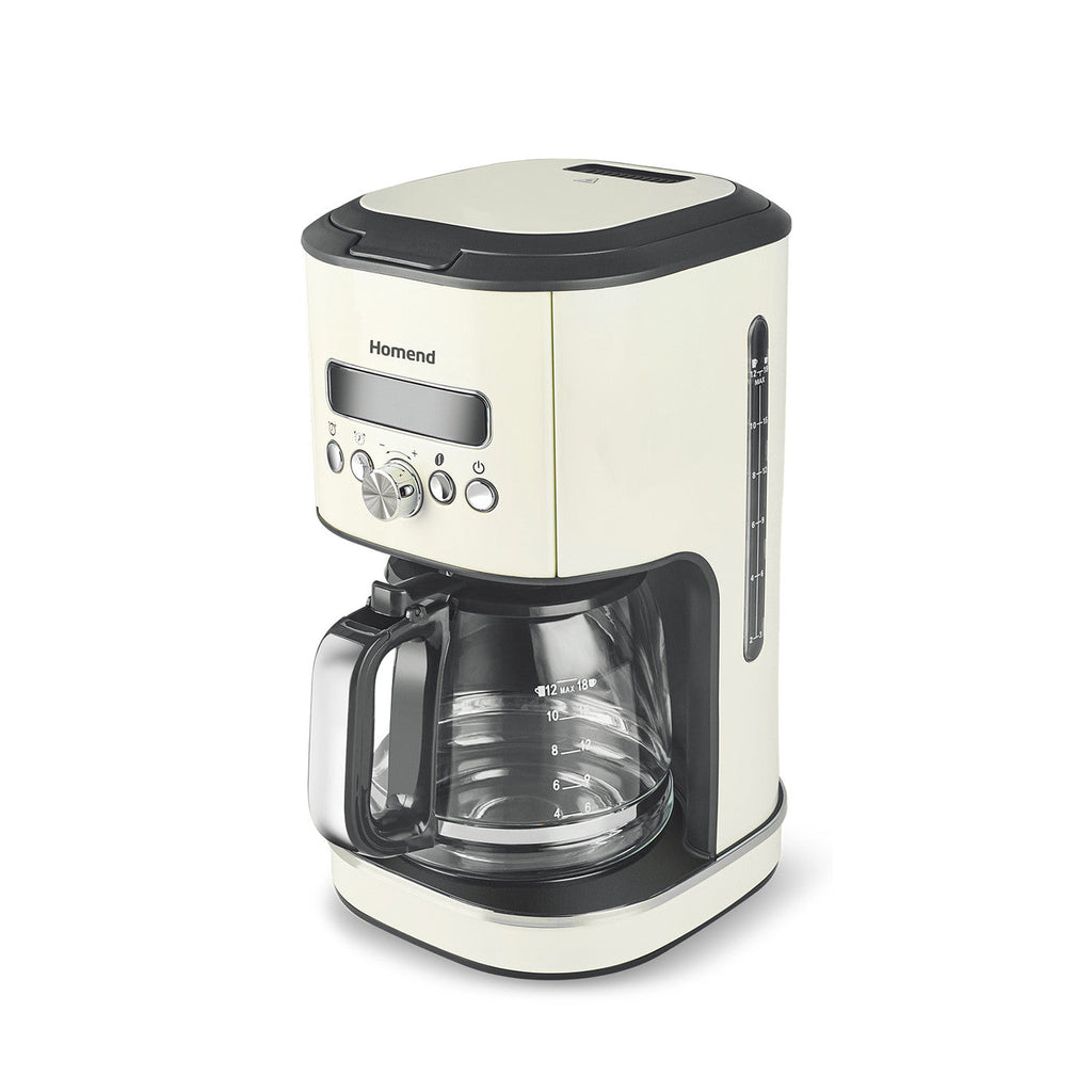 Homend Vintage Coffeebreak 5027H – Machine à Café Filtre Crème