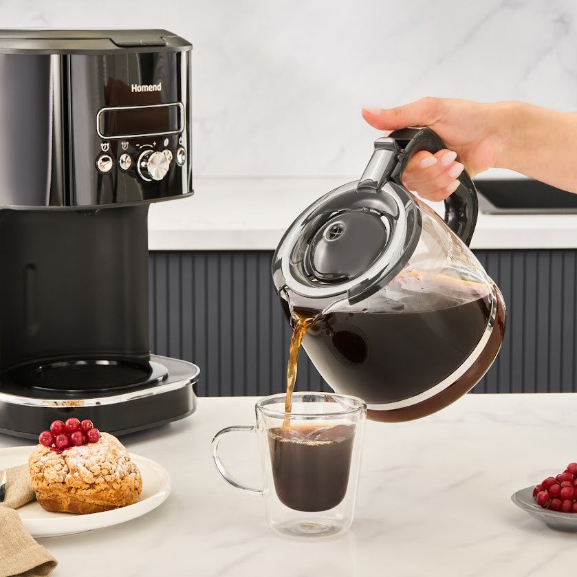 Homend Vintage Coffeebreak 5027H – Machine à Café Filtre Noire
