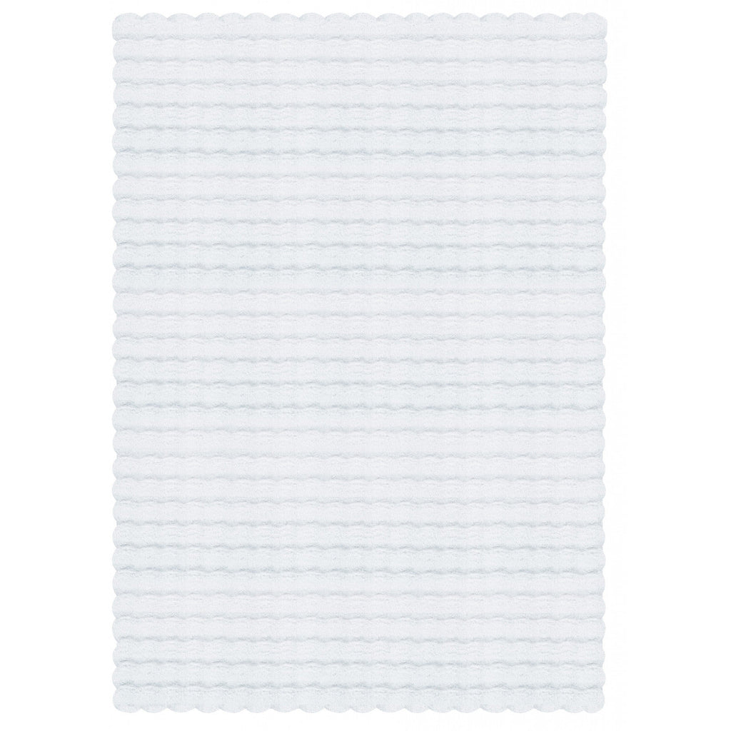 Tapis en Cachemire 7/24 Cosy Premium Bubble Blanc 80x150 cm