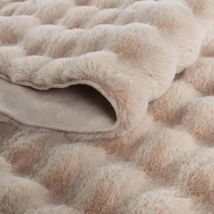 Tapis en Cachemire 7/24 Cosy Premium Bubble Beige 100x150 cm