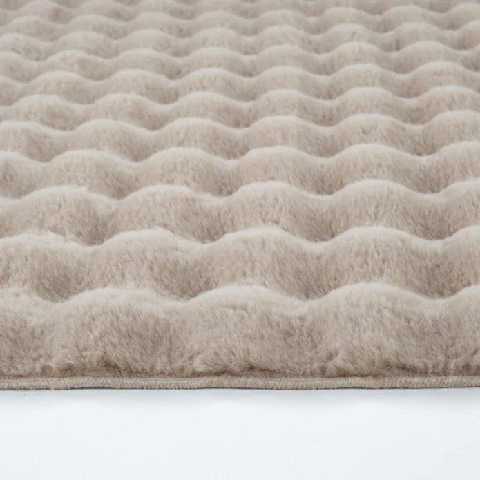 Tapis en Cachemire 7/24 Cosy Premium Bubble Beige 100x150 cm