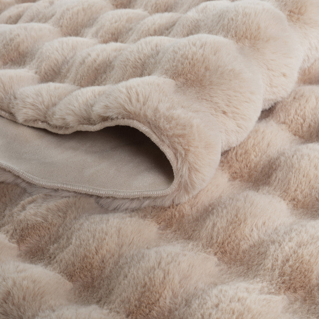 Tapis en Cachemire 7/24 Cosy Premium Bubble Beige 120x180 cm