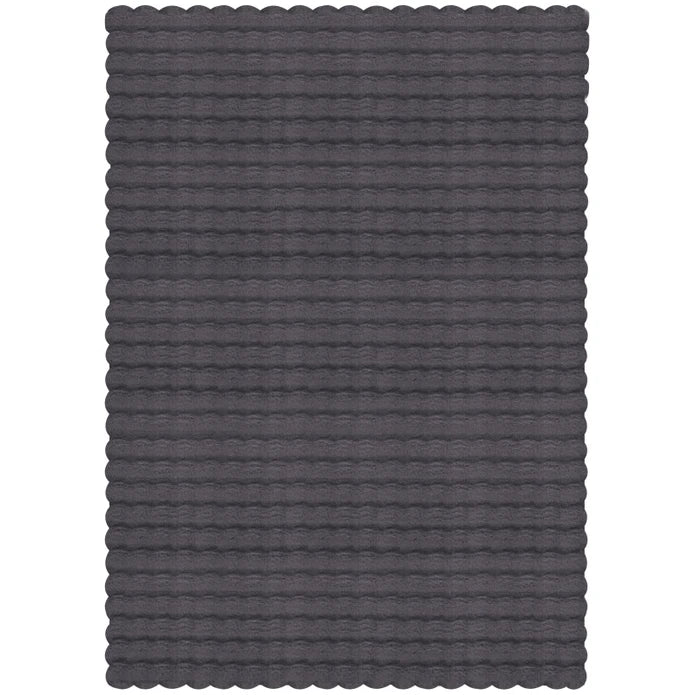Tapis en Cachemire 7/24 Cosy Premium Bubble Anthracite 120x180 cm