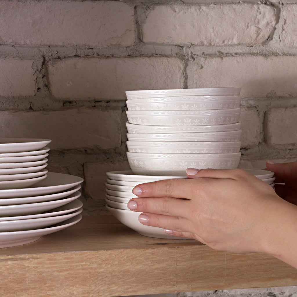Service De Table Karaca Arte 53 Pièces Pour 12 Personnes En New Bone