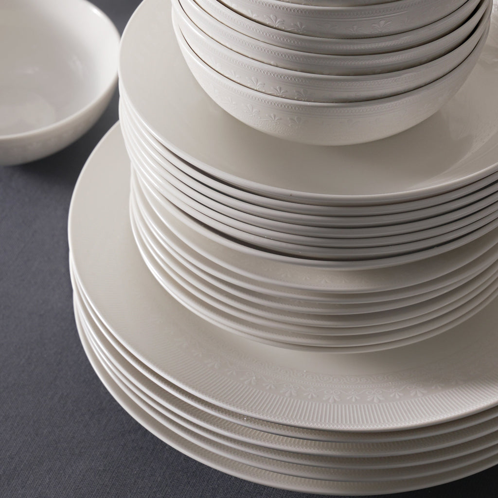 Service De Table Karaca Arte 53 Pièces Pour 12 Personnes En New Bone