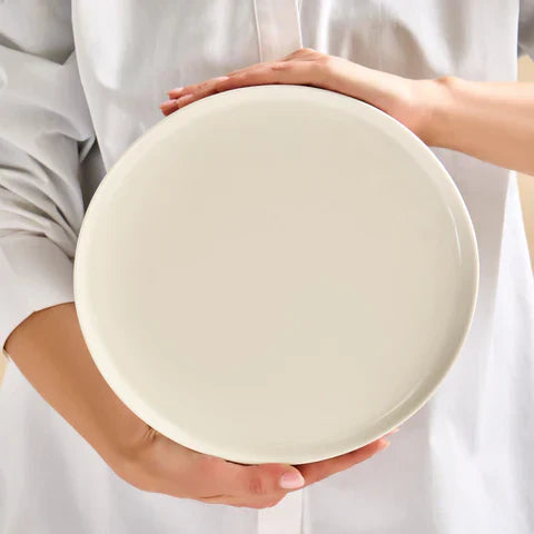 Service de présentation Karaca Bone China Olla 28 pièces pour 6 personnes, Blanc
