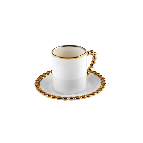 Karaca Boncuk pour 6 personnes Tasse à café, 80 ml