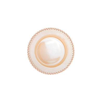 Karaca Glory Amber plat de service, 27 cm