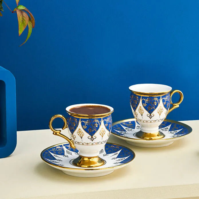 Karaca Merve Tasse À Café Pour 2 Personnes 100 Ml