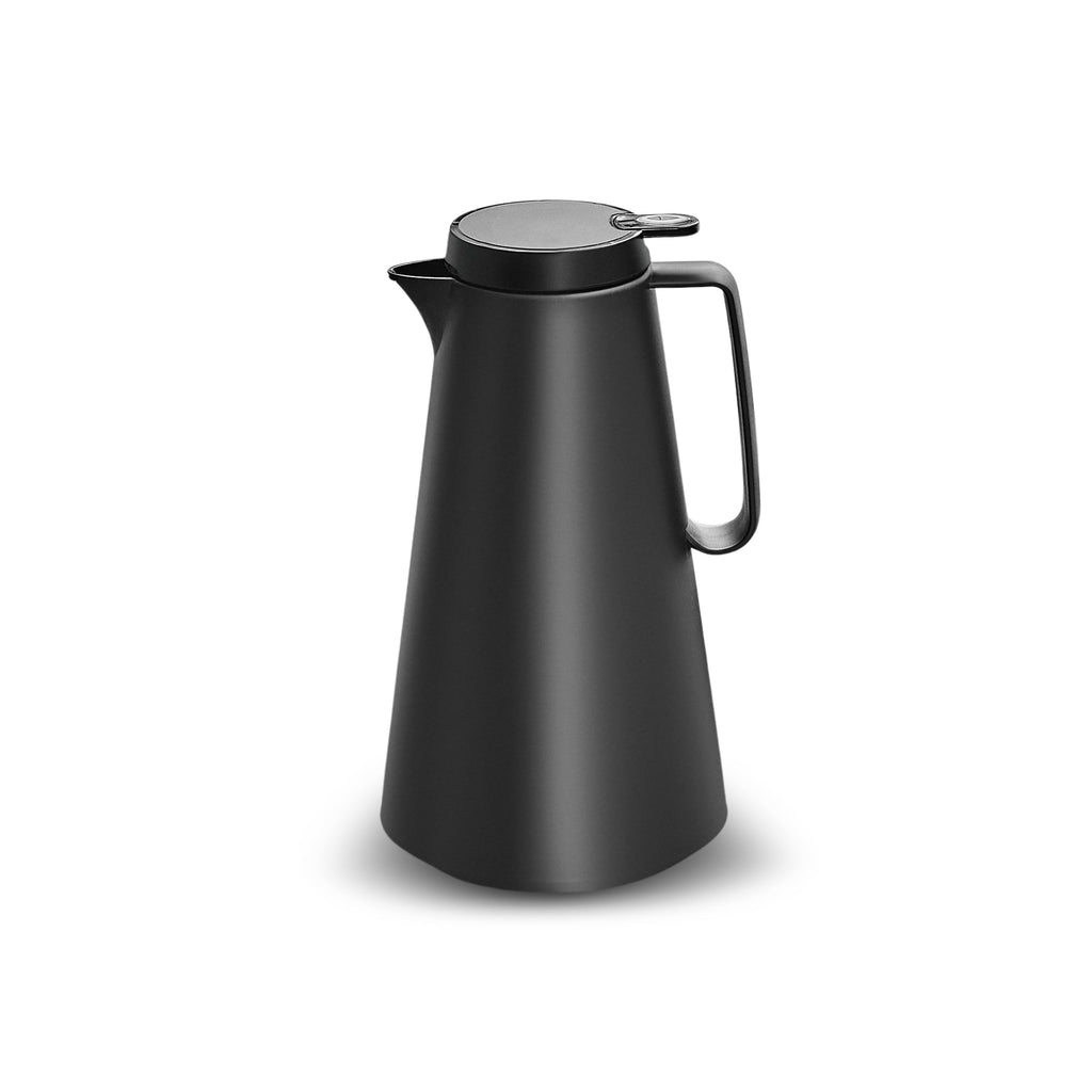 Karaca Thermoglass Lina Carafe Isotherme Antifuite 1 L Noir