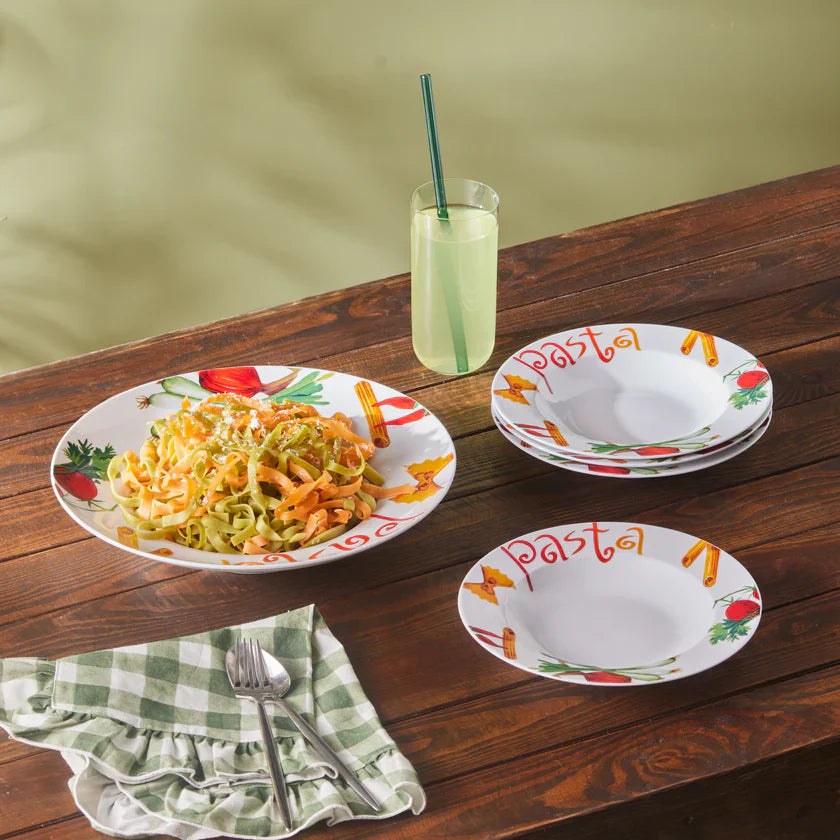 Set de Pâtes Karaca Sicilia 5 Pièces pour 4 Personnes
