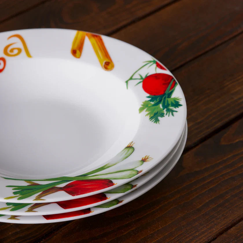 Set de Pâtes Karaca Sicilia 5 Pièces pour 4 Personnes