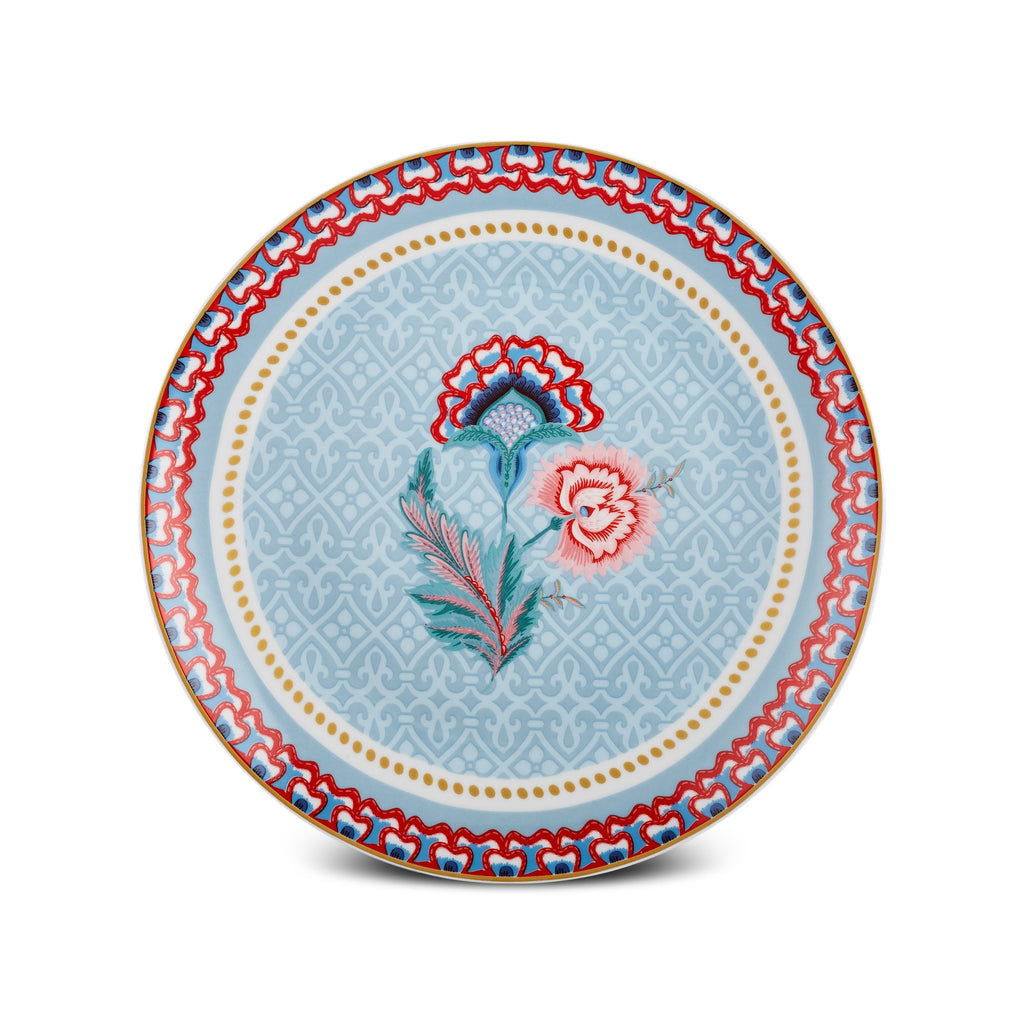 Set de Petit-Déjeuner Karaca Forever Bone Spello 26 Pièces Bleu