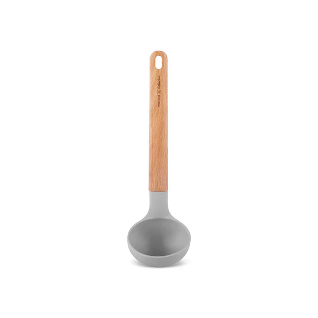 Louche en silicone Karaca x Refika Gadgets avec manche en bois