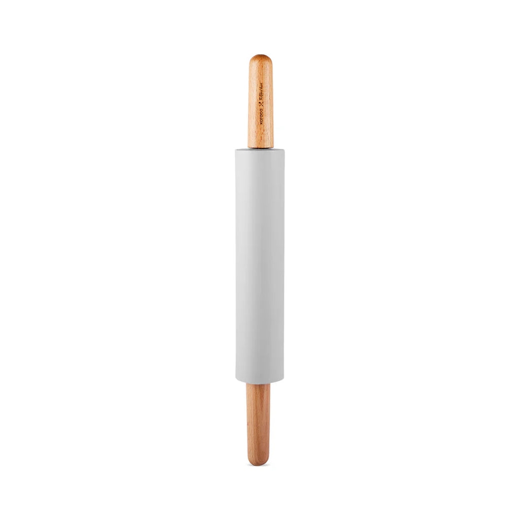 Rouleau à pâtisserie en silicone Karaca x Refika Gadgets avec manches en bois
