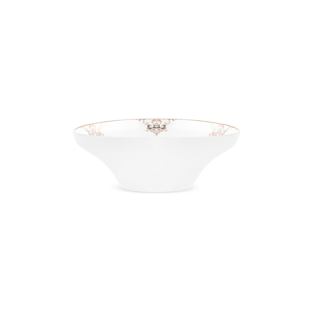 Karaca Stream Bone Andre Service de Table Noir 53 Pièces pour 12 Personnes