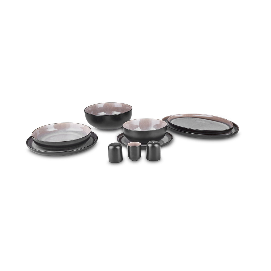 Ensemble de vaisselle Karaca Earth Collection Mercure 59 pièces pour 12 personnes