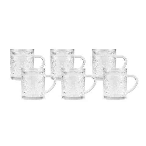 Ensemble de Verres à Thé Karaca Margo 6 Pièces