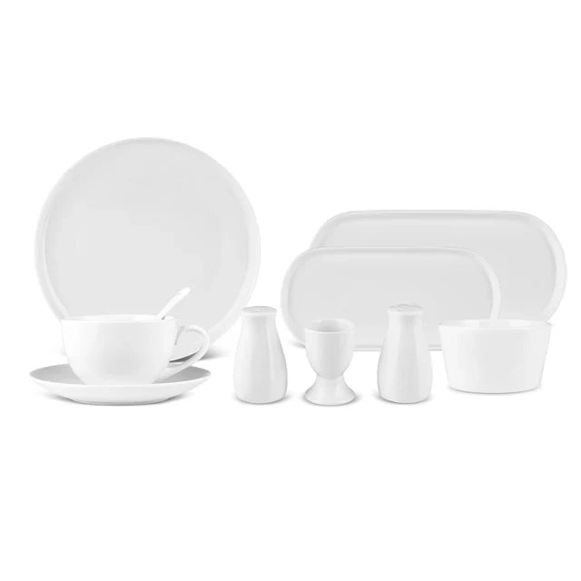 Ensemble de petit-déjeuner Karaca Favaro 38 pièces pour 6 personnes