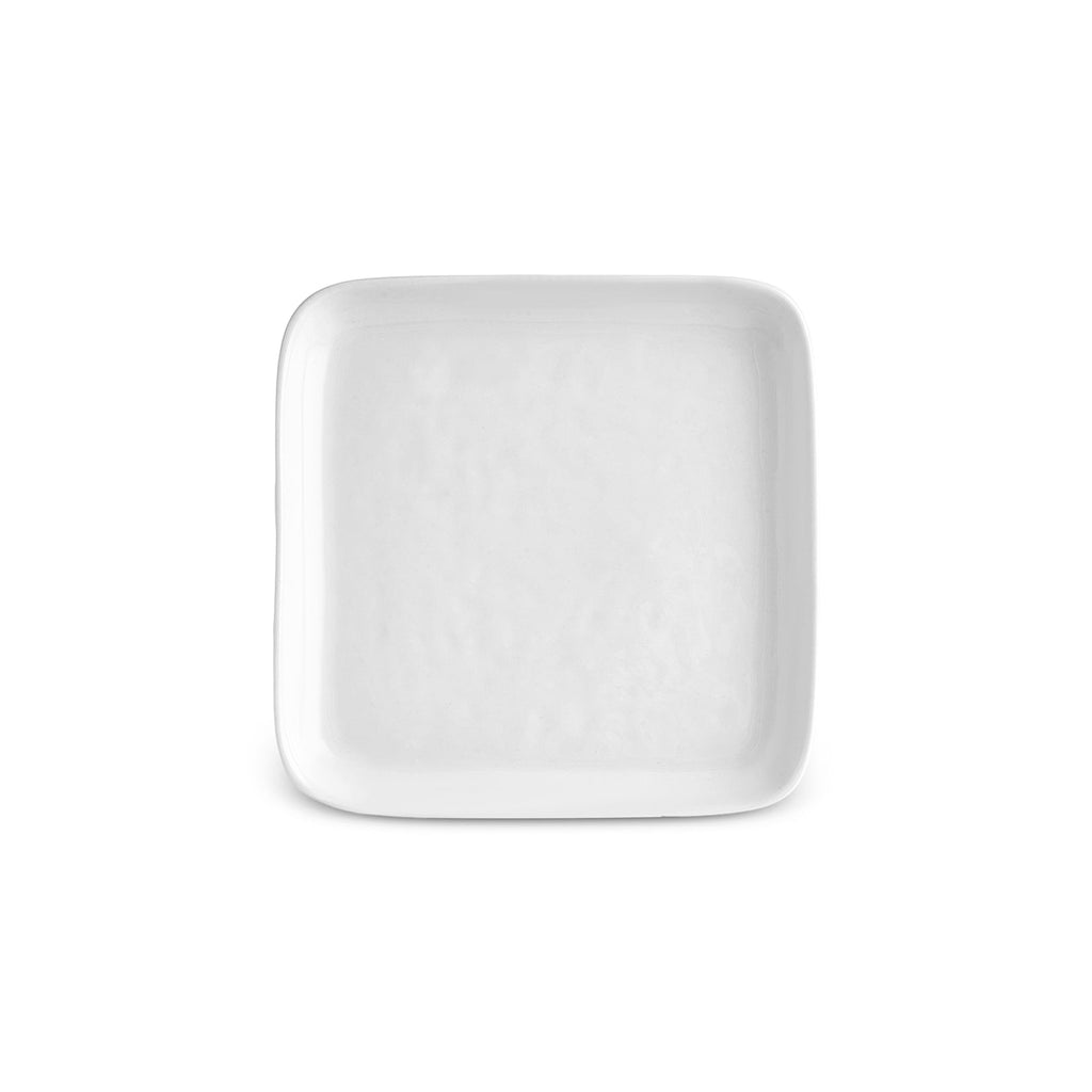 Karaca Epsilon White Assiette Carrée À Dessert, 13 Cm