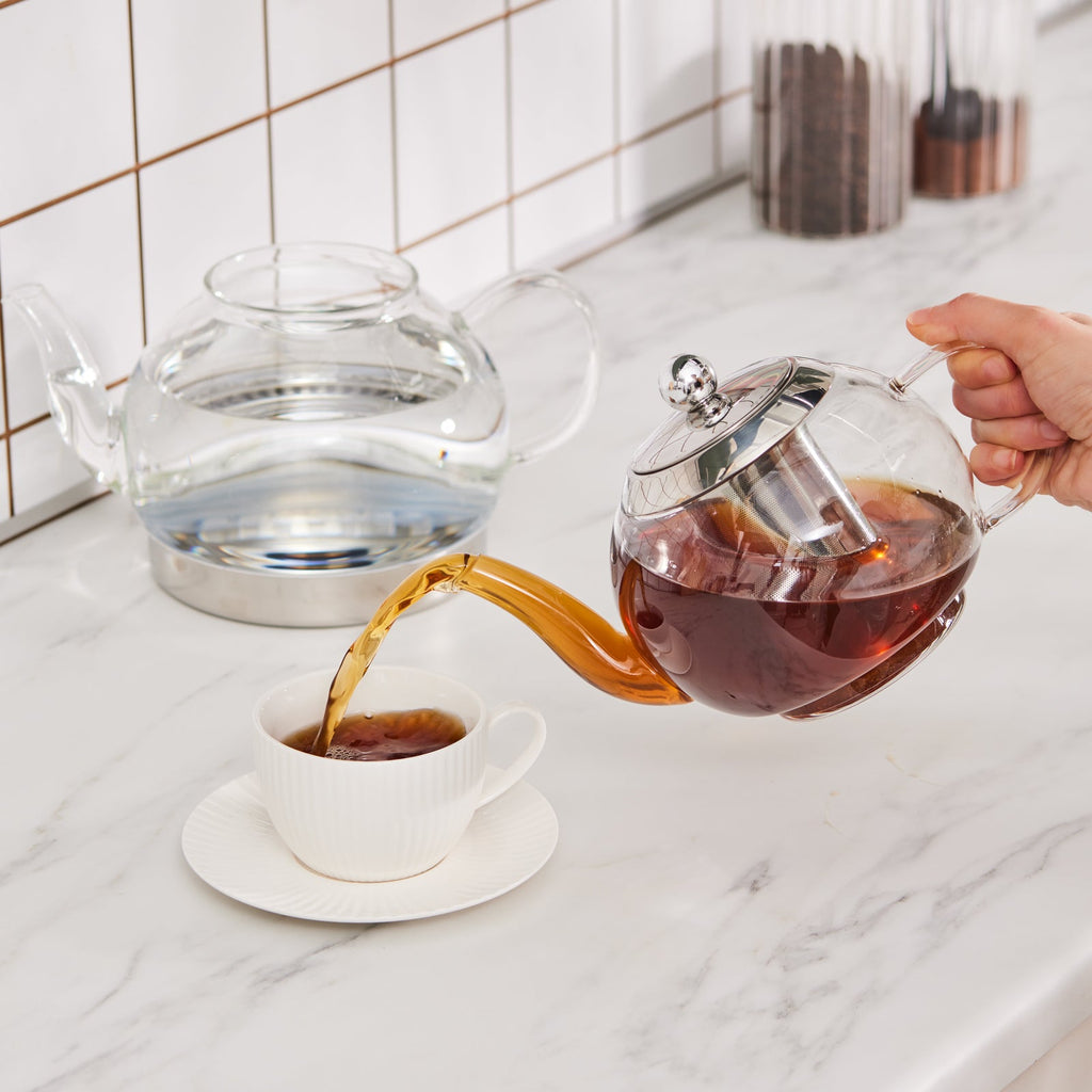Karaca Théière en verre Pandora