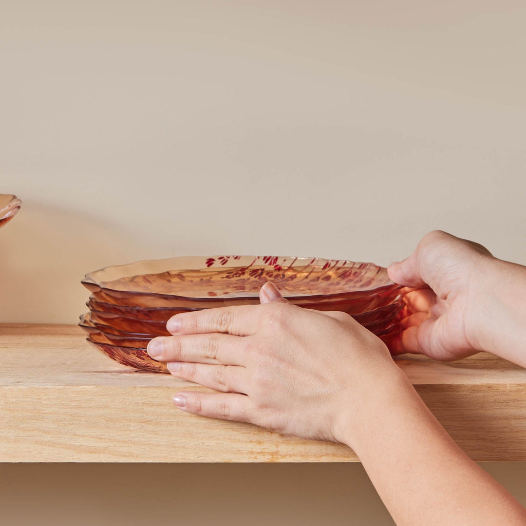 Karaca Lavande Rouge set de gâteau 7 pièces